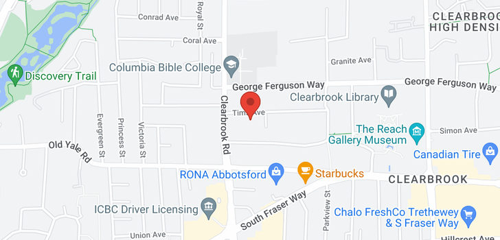 map of 103 32040 TIMS AVENUE